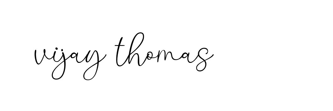 Signature of vijay-thomas