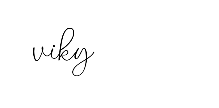 Signature of viky-