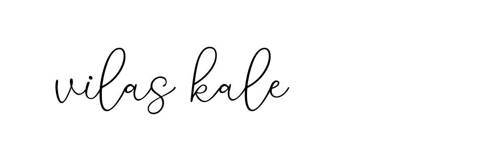 Signature of vilas-kale