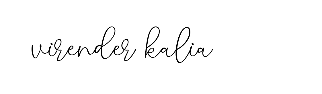 Signature of virender-kalia