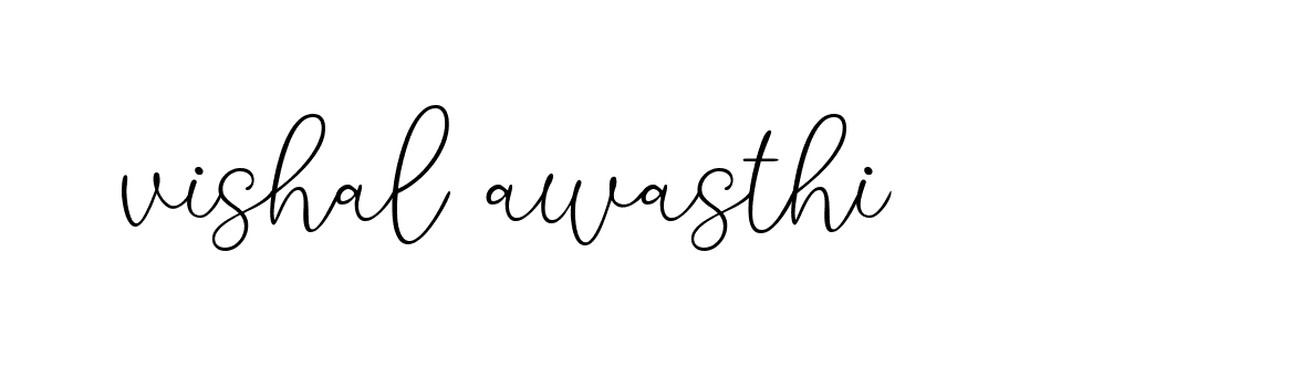 Signature of vishal-awasthi