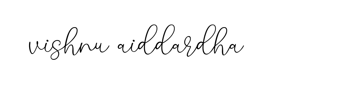 Signature of vishnu-aiddardha