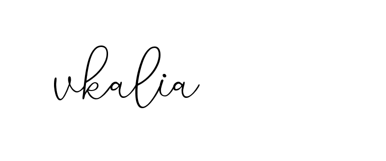 Signature of vkalia