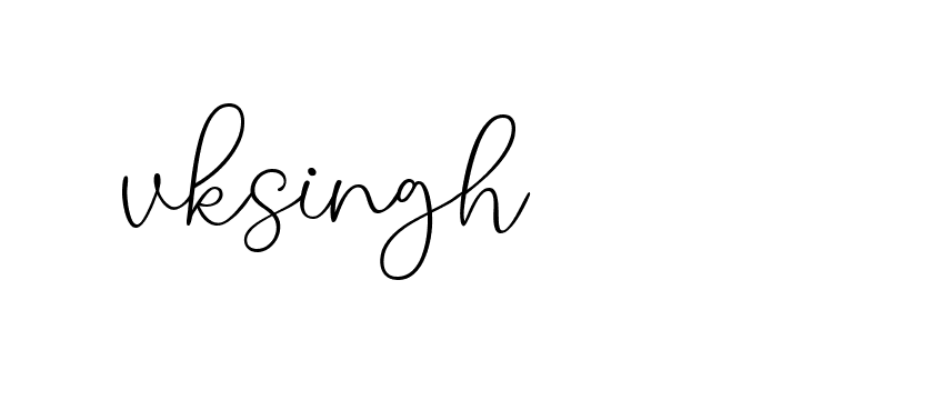 Signature of vksingh