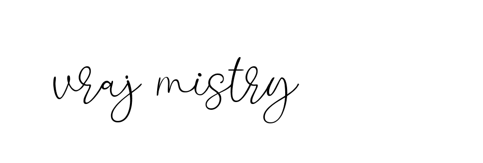 Signature of vraj-mistry