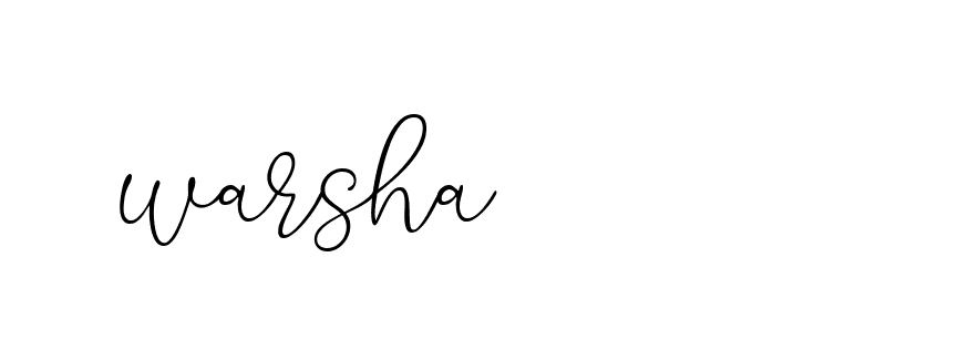 Signature of warsha-