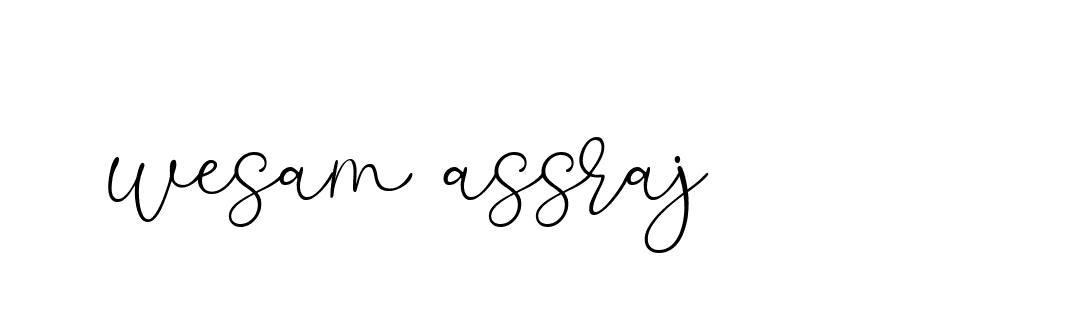 Signature of wesam-assraj