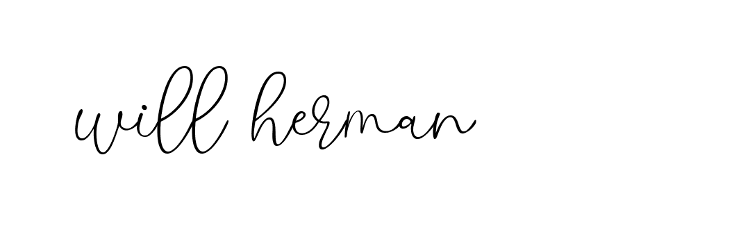 Signature of will-herman