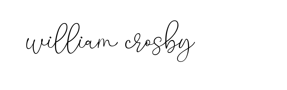 Signature of william-crosby