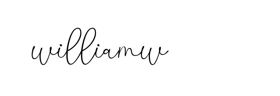 Signature of williamw