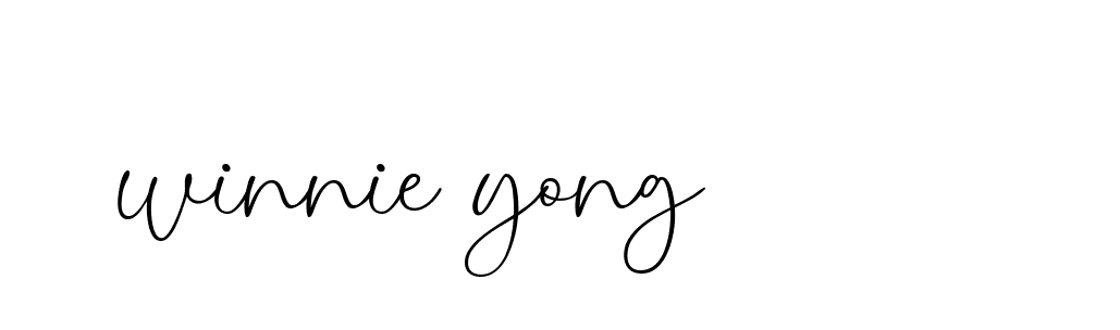 Signature of winnie-yong