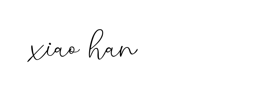 Signature of xiao-han-