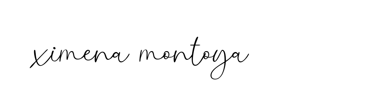 Signature of ximena-montoya