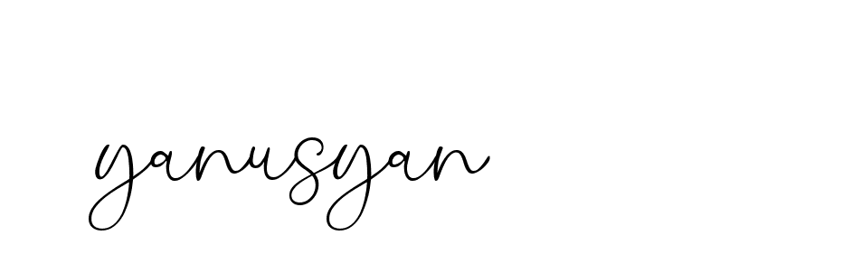 Signature of yanusyan