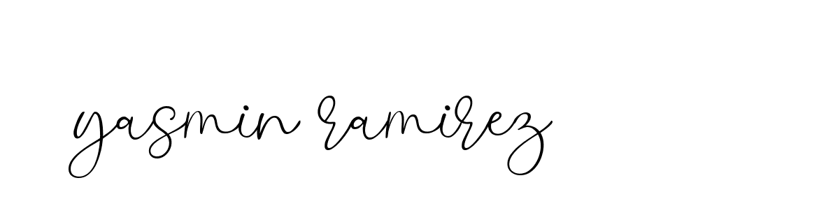 Signature of yasmin-ramirez