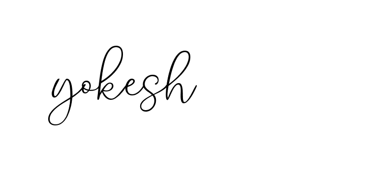 Signature of yokesh