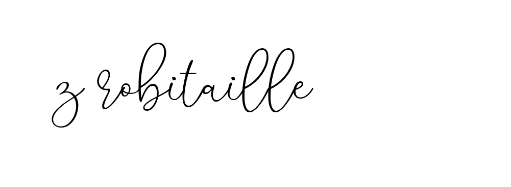 Signature of z-robitaille