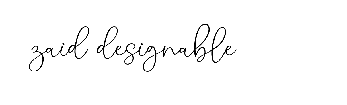 Signature of zaid-designable