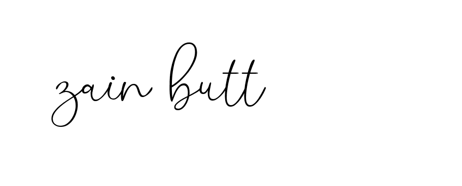 Signature of zain-butt