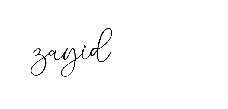 Signature of zayid