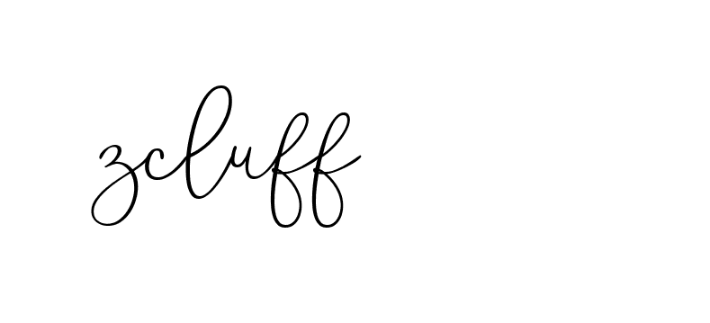 Signature of zcluff