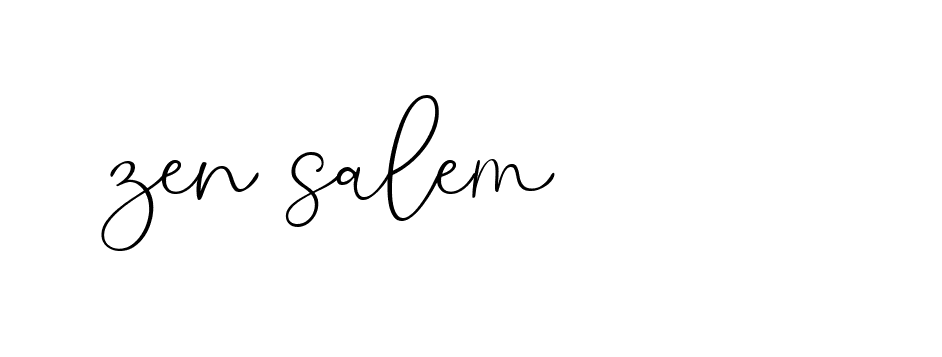 Signature of zen-salem