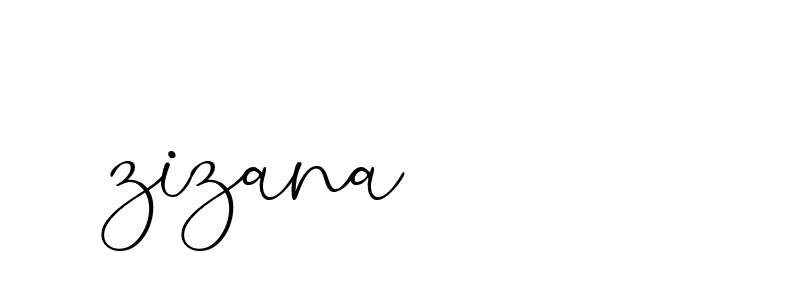 Signature of zizana