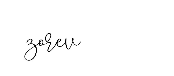 Signature of zorev