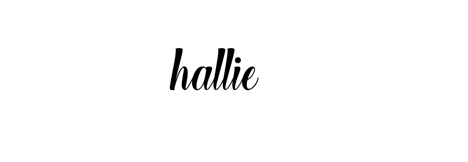 Signature of -----------hallie