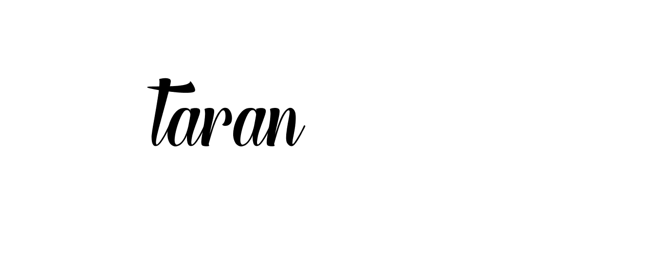 Signature of -----taran