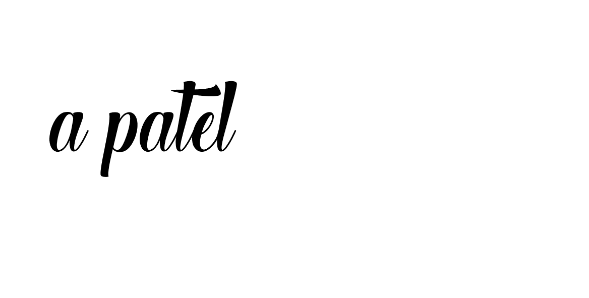 Signature of a-patel