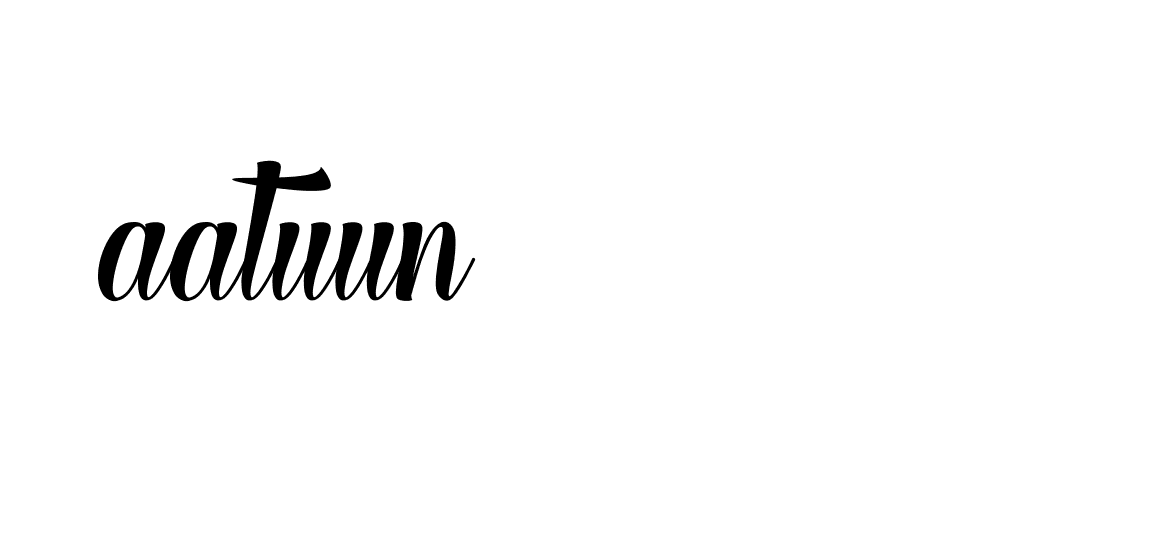 Signature of aatuun