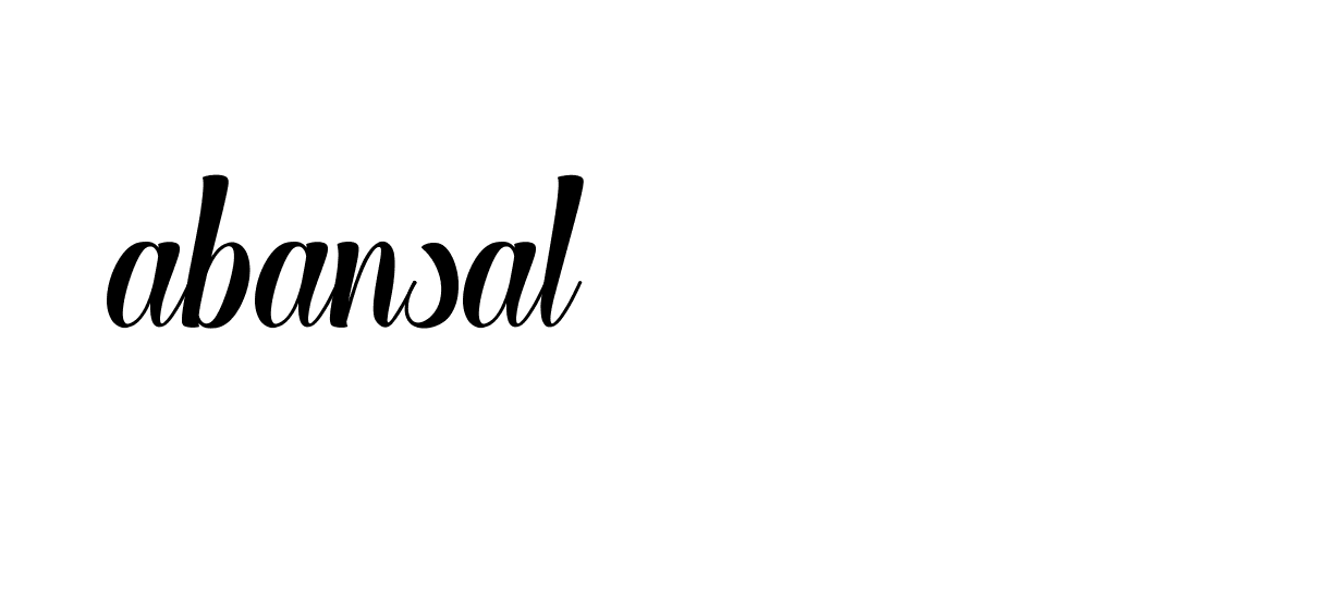 Signature of abansal