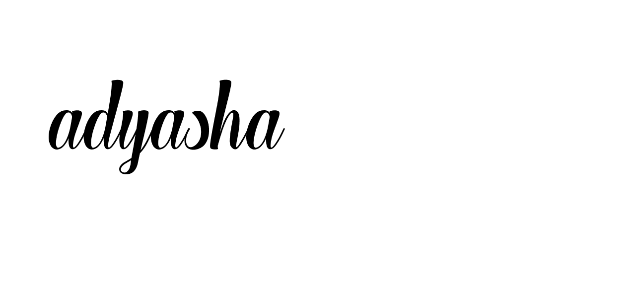 Signature of adyasha