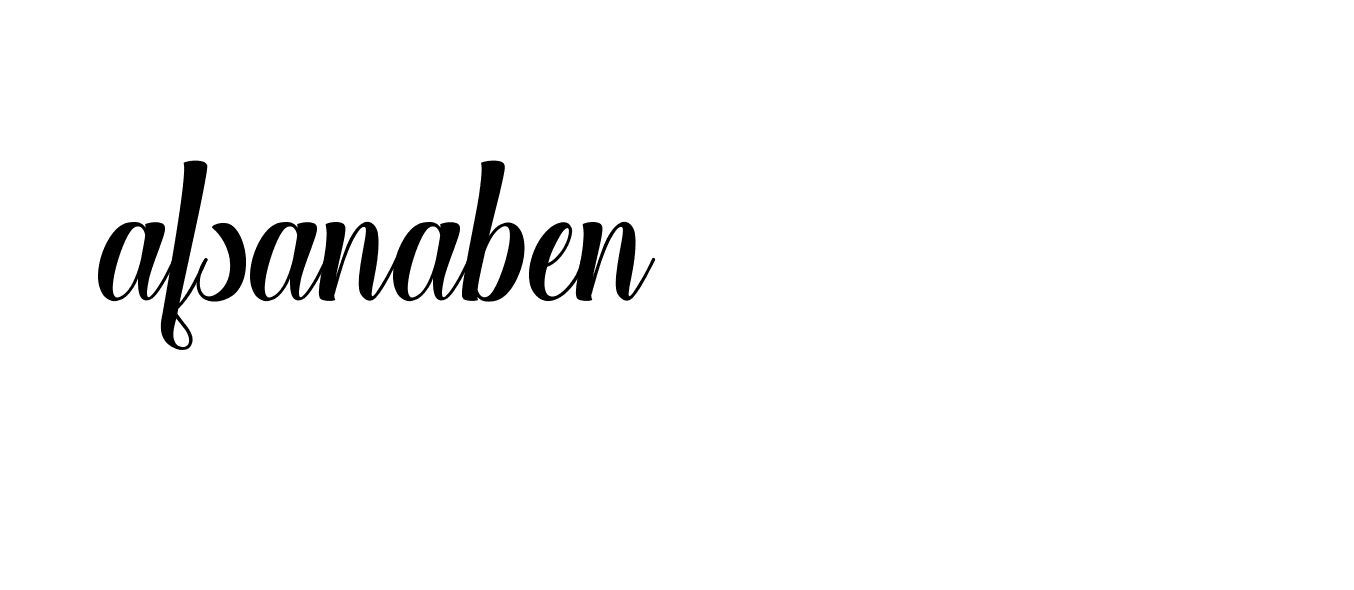 Signature of afsanaben