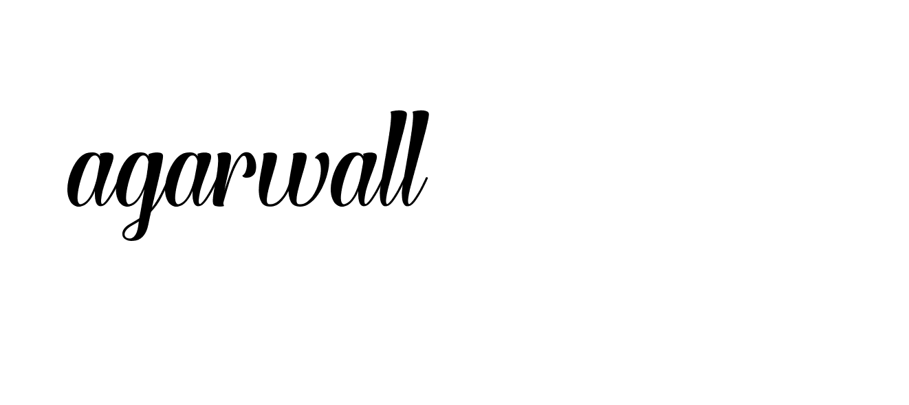 Signature of agarwall