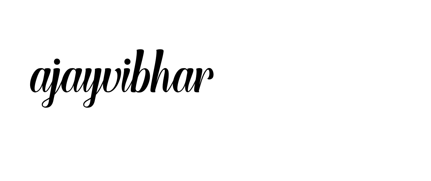 Signature of ajayvibhar