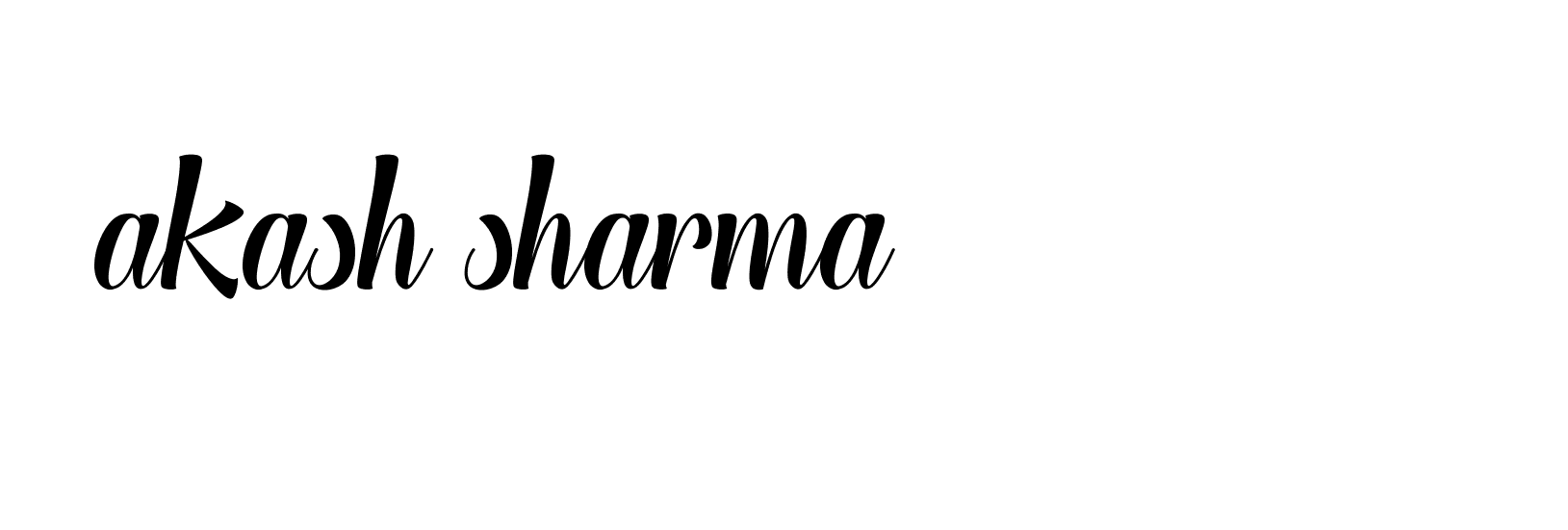 Signature of akash-sharma