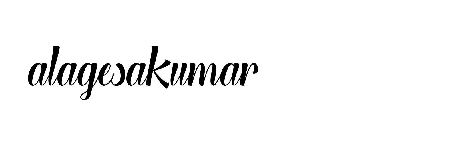 Signature of alagesakumar