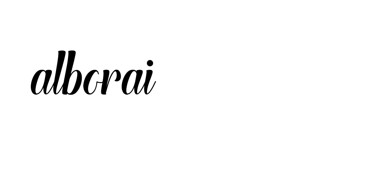 Signature of alborai