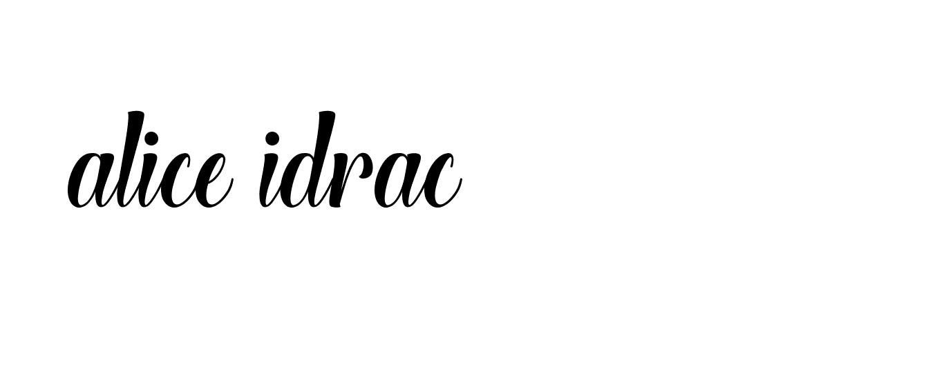 Signature of alice-idrac