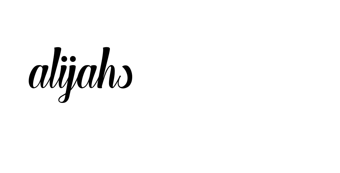 Signature of alijahs