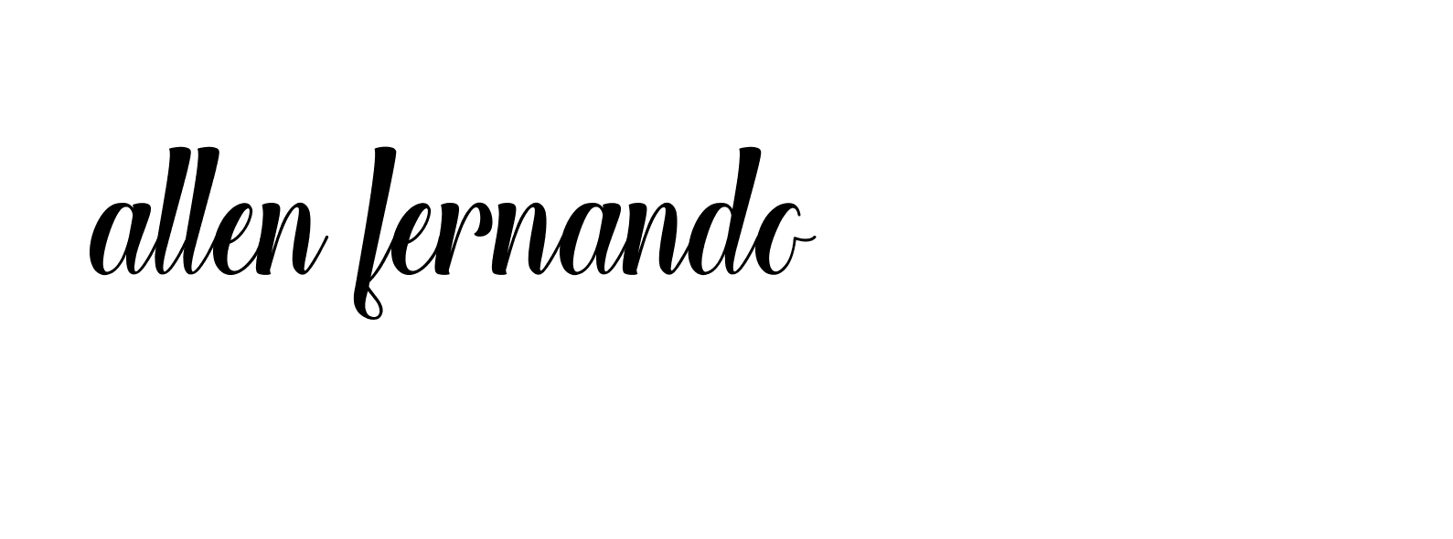 Signature of allen-fernando