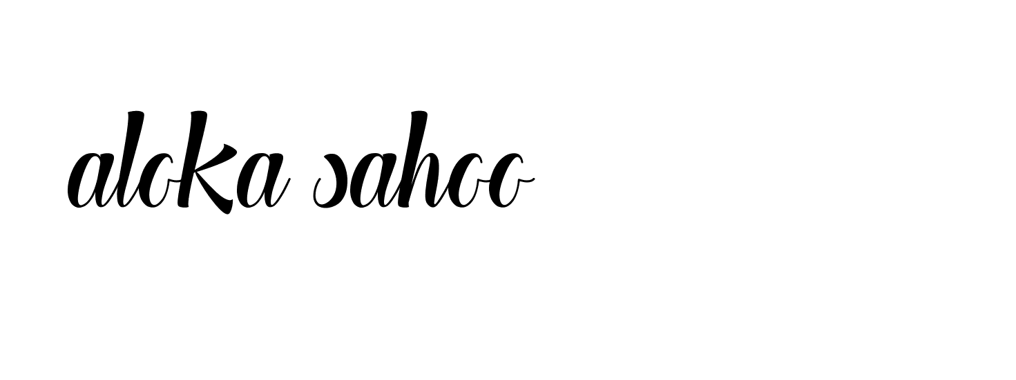 Signature of aloka-sahoo