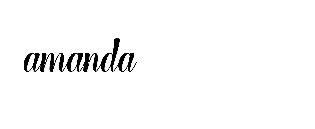 Signature of amanda-