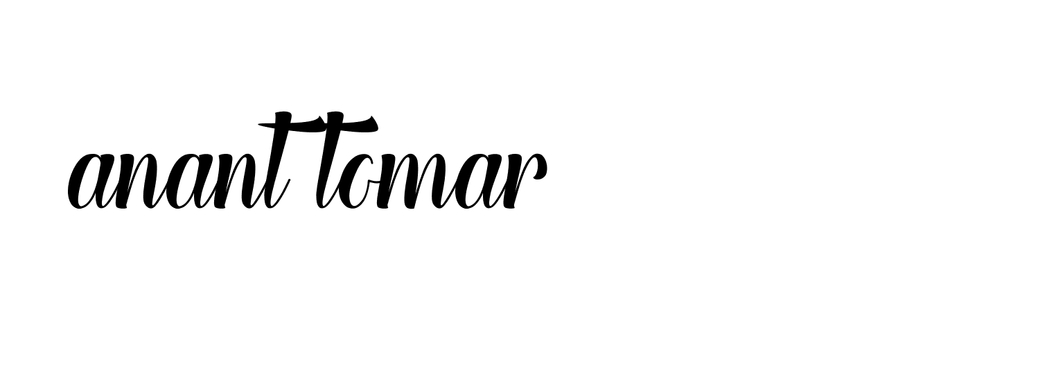 Signature of anant-tomar