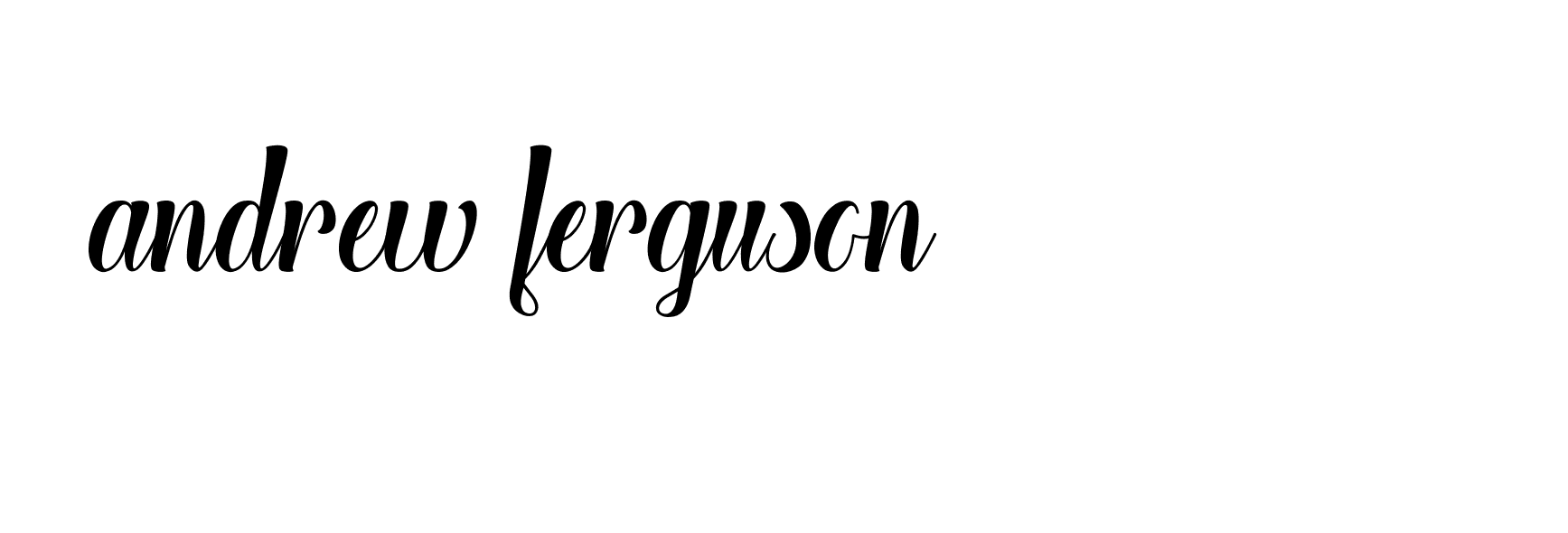 Signature of andrew-ferguson