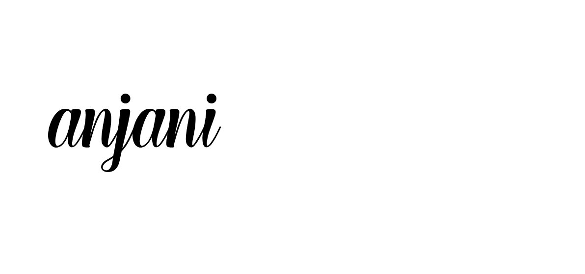 Signature of anjani-