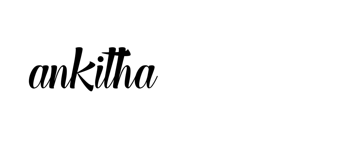 Signature of ankitha