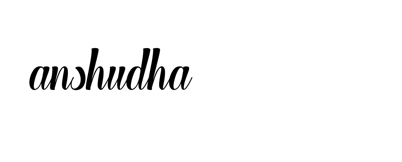 Signature of anshudha